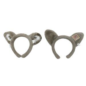 Lot of 2 Kids Great Wolf Lodge Ears‎ Headbands Souvenir Wolf Party Theme Costume